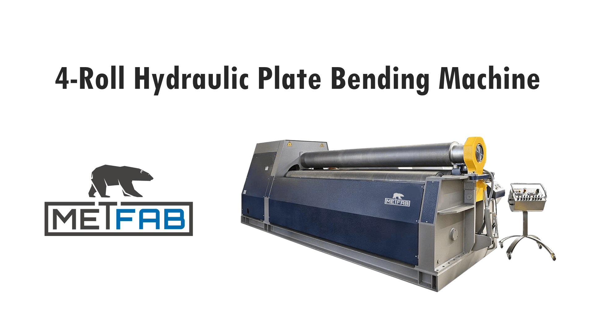 4-roll plate bending machine