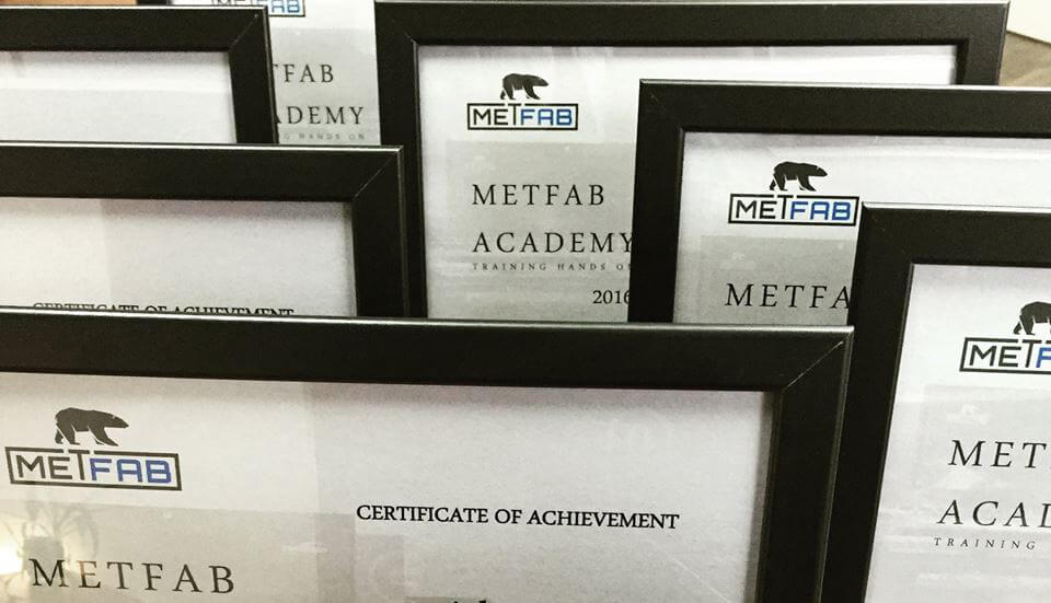 Metfab Academy metal working teaching