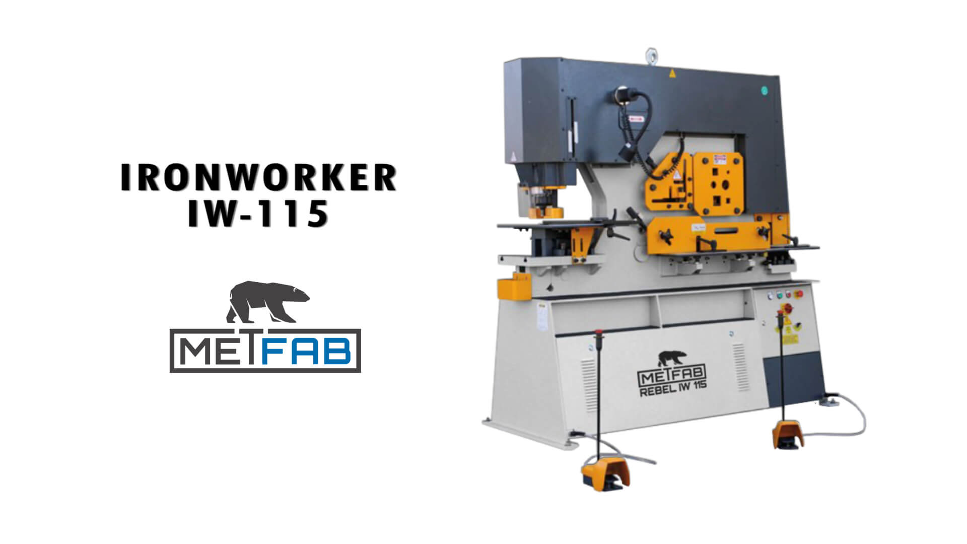 ironworker IW 115 Rebel Metfab