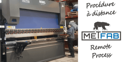 Covid 19 remote process Metfab